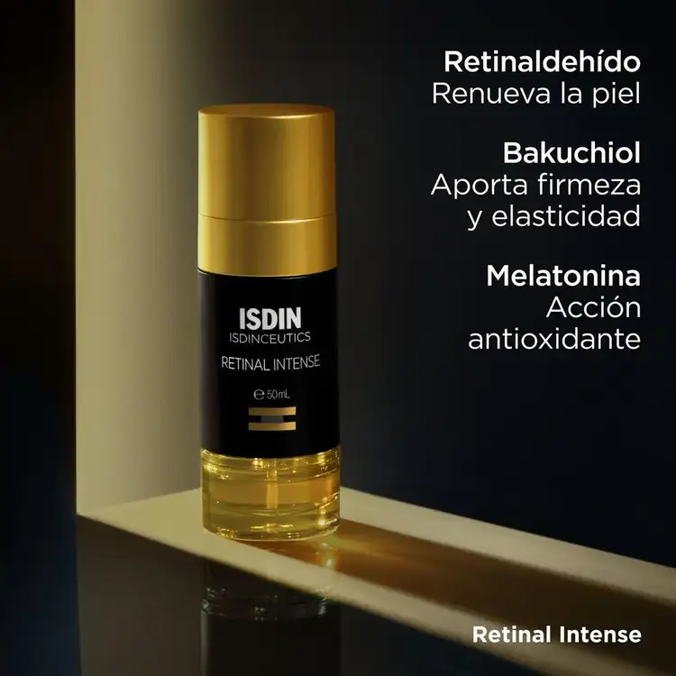 Isdinceutics Retinal Intense - Sérum Antiedad de Noche, retinaldehído 0.1% - 50 ml
