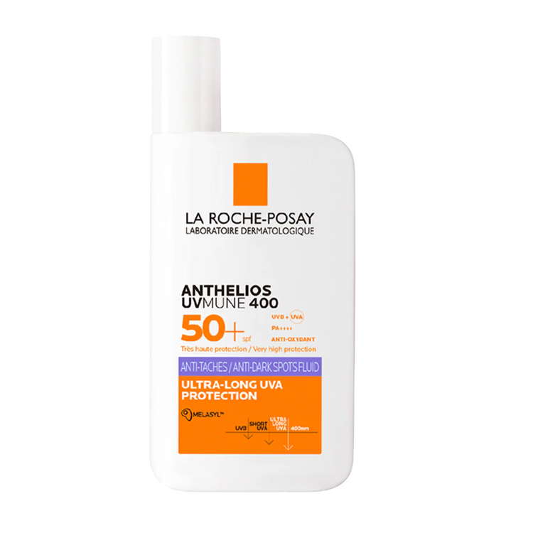Anthelios UVmune 400 - Fluido Protector Solar Antipigmentación, SPF50+ sin fragancia - 50 ml