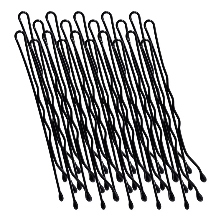 Pro Bobby Pin - Pasador de Cabello Profesional - 45 piezas - Negro