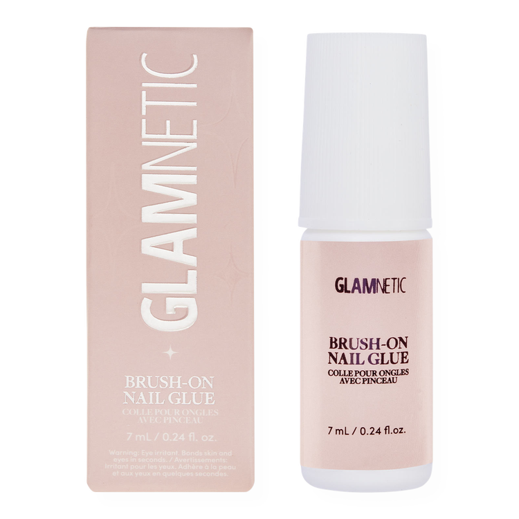 Brush-On Nail Glue - Pegamento para Uñas con Brocha, fórmula resistente al agua - Glamnetic