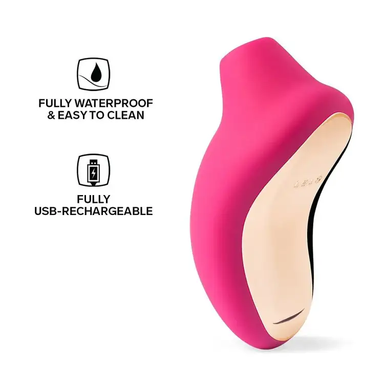 SONA - Masajeador Clitoral Sónico, tecnología SenSonic - Rosa