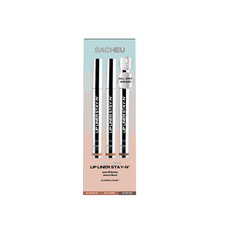 Lip Liner STAY-N® Best Sellers Bundle - 3 Delineadores de labios, mantiene tus labios alineados todo el día y la noche