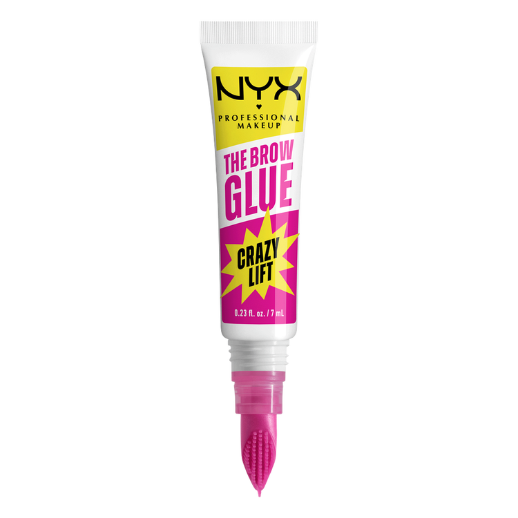 NYX Professional Makeup The Brow Glue - Gel Fijador de Cejas, hold extremo 16h - 5 g - Clear