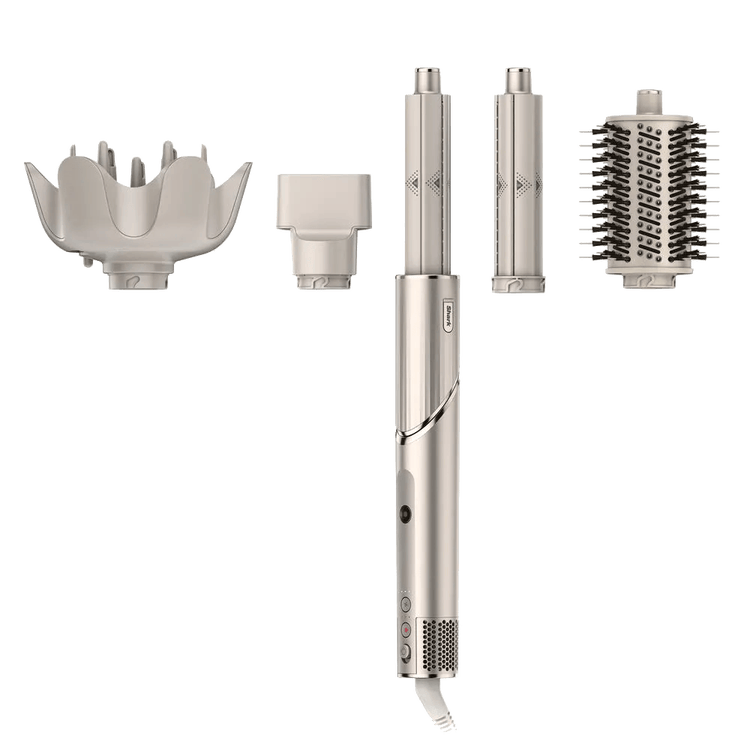 FlexStyle - Multiestilizador de Cabello, 4 funciones y 5 accesorios
