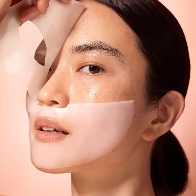 Glass Skin Ginseng - Mascarilla de colágeno, hidrata y suaviza la piel