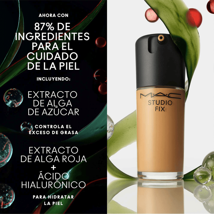 Studio Fix Fluid Spf 15 24Hr Matte Foundation + Oil Control - Base de maquillaje, mate natural, controla grasa e hidrata