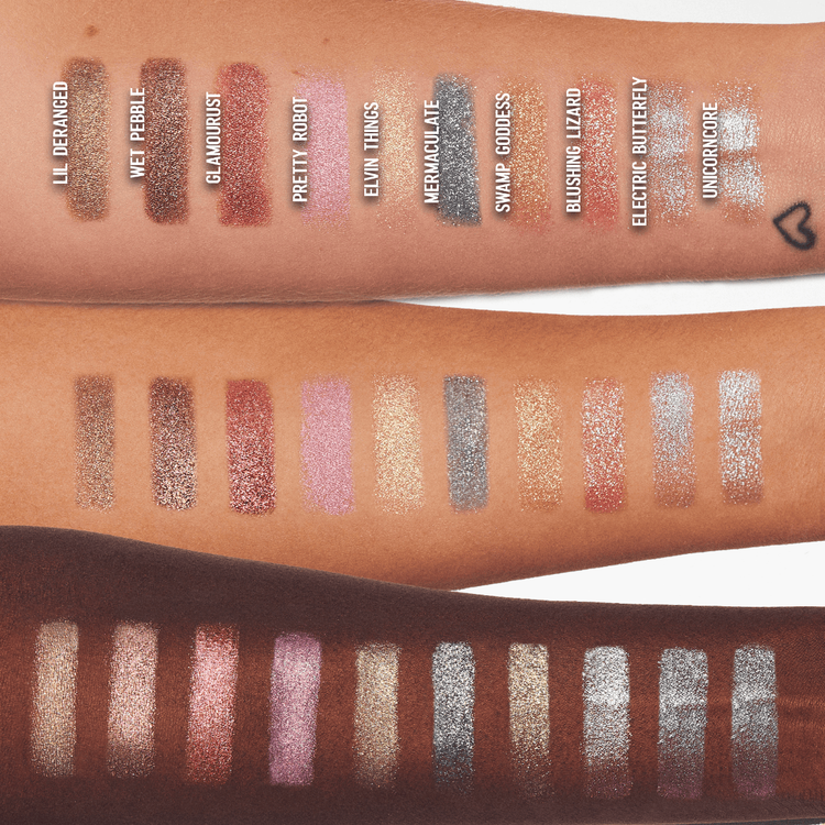 Eyeshadow Singles - Sombra de ojos, alta pigmentación en cuatro acabados