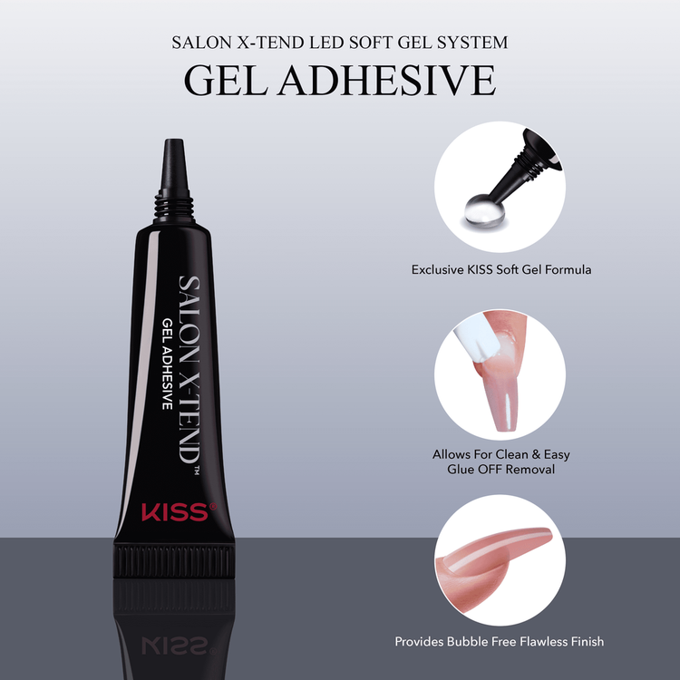 Salon LED Soft Gel System - Kit de Inicio para Uñas de Gel con Lámpara LED