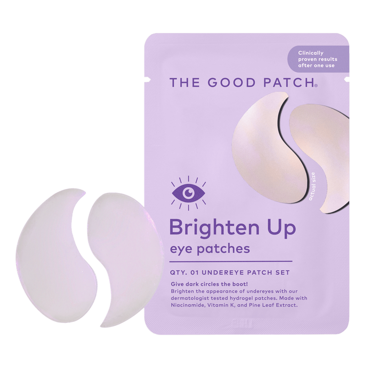 Brighten Up - Parche de Hidrogel para Contorno de Ojos, iluminador con vitamina C - Patch Set