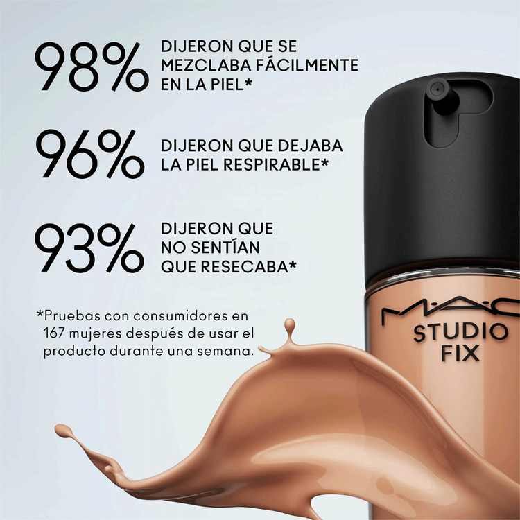 Studio Fix Fluid Spf 15 24Hr Matte Foundation + Oil Control - Base de maquillaje, mate natural, controla grasa e hidrata
