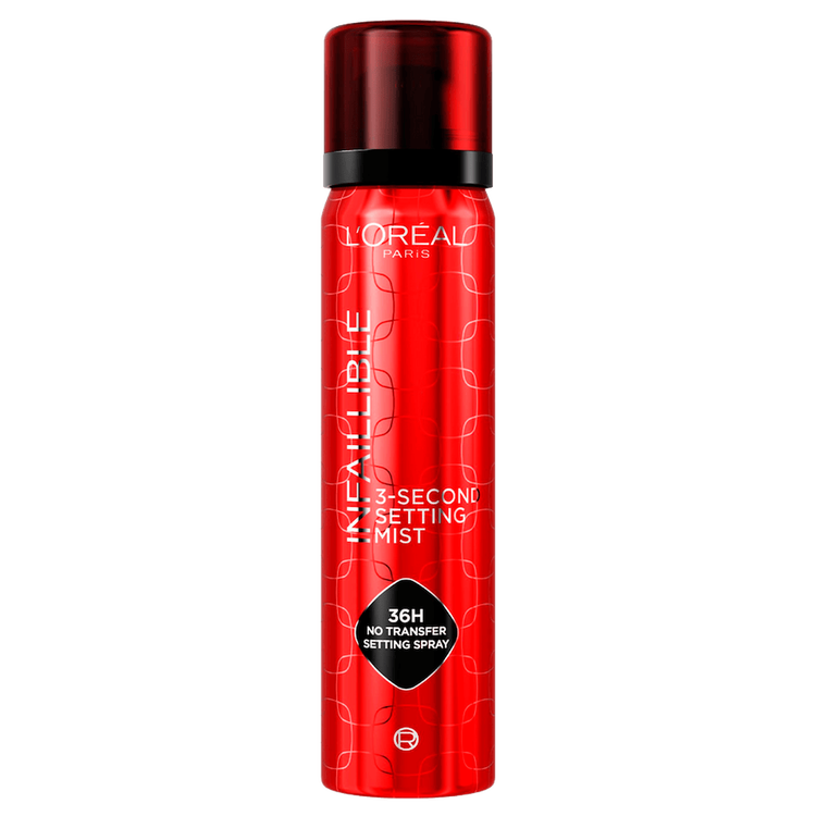 Infaillible Set Spray - Spray Fijador de Maquillaje, larga duración - 75 ml