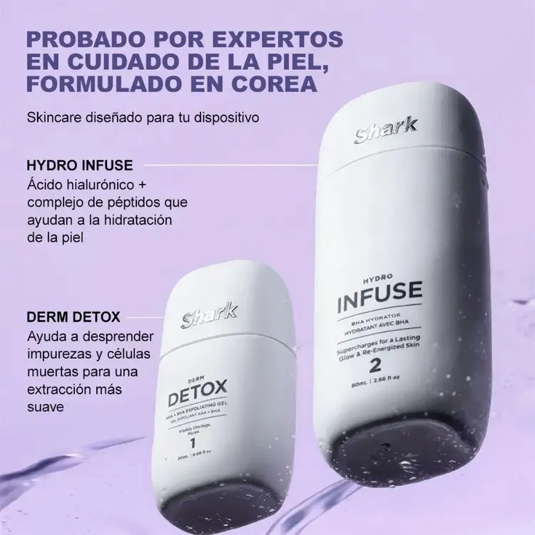 Facial Glow Pro Depuffi - Sistema de limpieza facial profunda, para una piel radiante