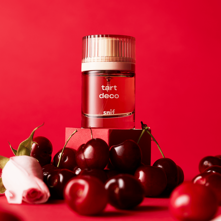 Tart Deco Eau de Toilette - Perfume Frutal Floral Gourmand de Cereza Negra - unisex