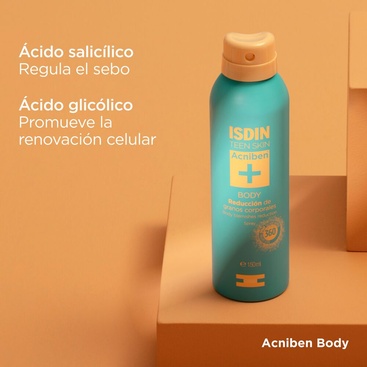 ISDIN Ureadin Peel Body - Spray Exfoliante Corporal, reductor de granos corporales