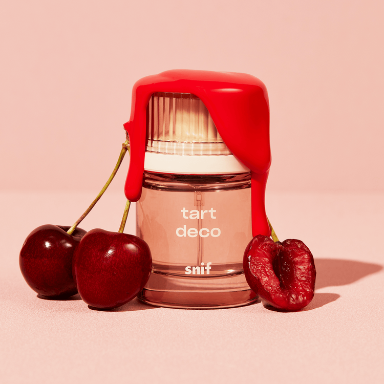 Tart Deco Eau de Toilette - Perfume Frutal Floral Gourmand de Cereza Negra - unisex