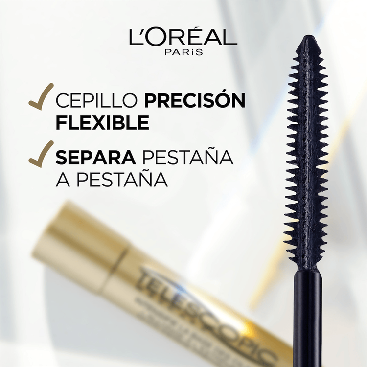 False Lash Telescopic - Máscara de Pestañas, alargadora waterproof - 9 ml - Magnetic Black