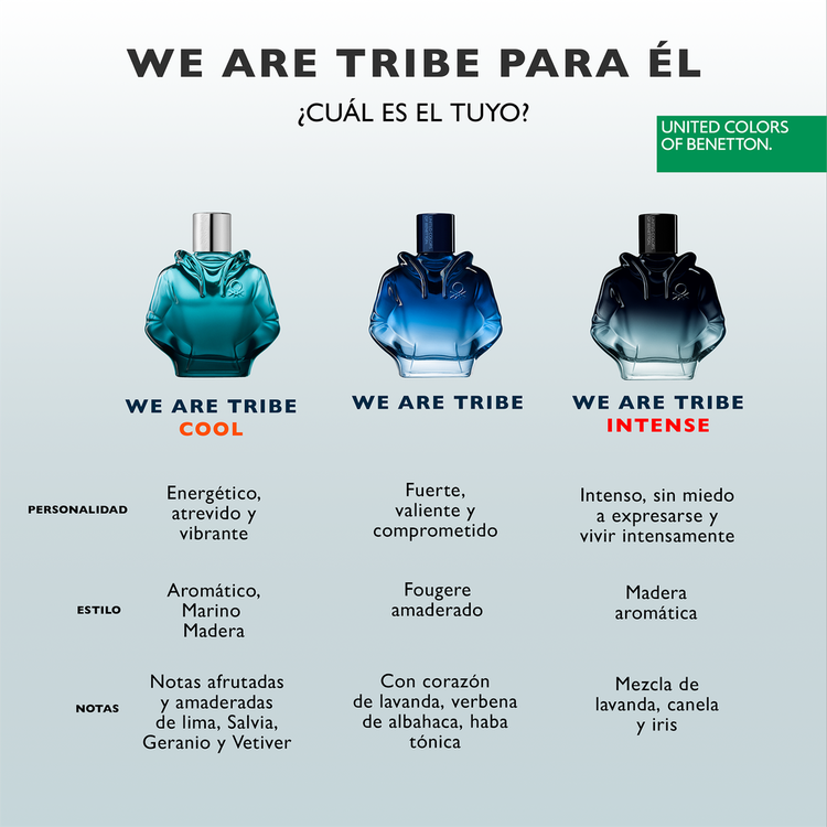 We Are Tribe Intese Eau De Parfum - Perfume de hombre fresco