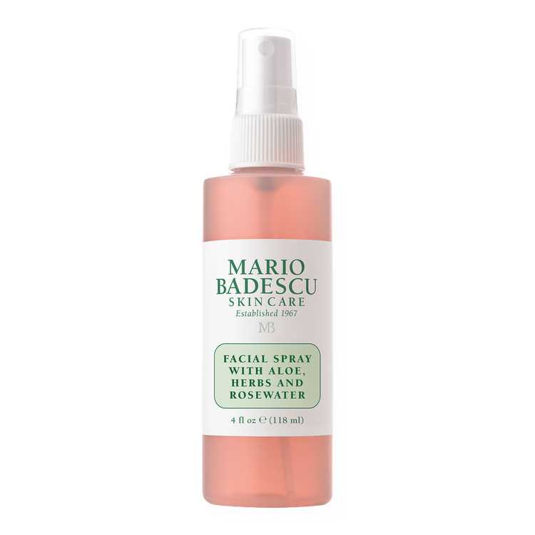 Facial Spray with Aloe, Herbs and Rosewater - Bruma Facial Hidratante, sin aceite