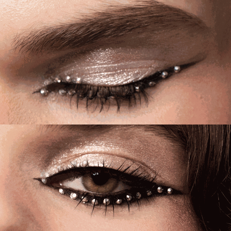 EUPHORIA X HALF MAGIC - Self-Adhesive Face Gems, Piedras brillantes para rostro autoadhesivas