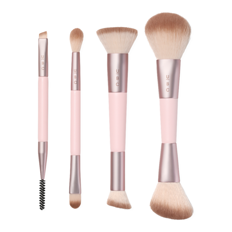 Travel Essentials - Set de Brochas de Maquillaje para Viaje, 5 piezas