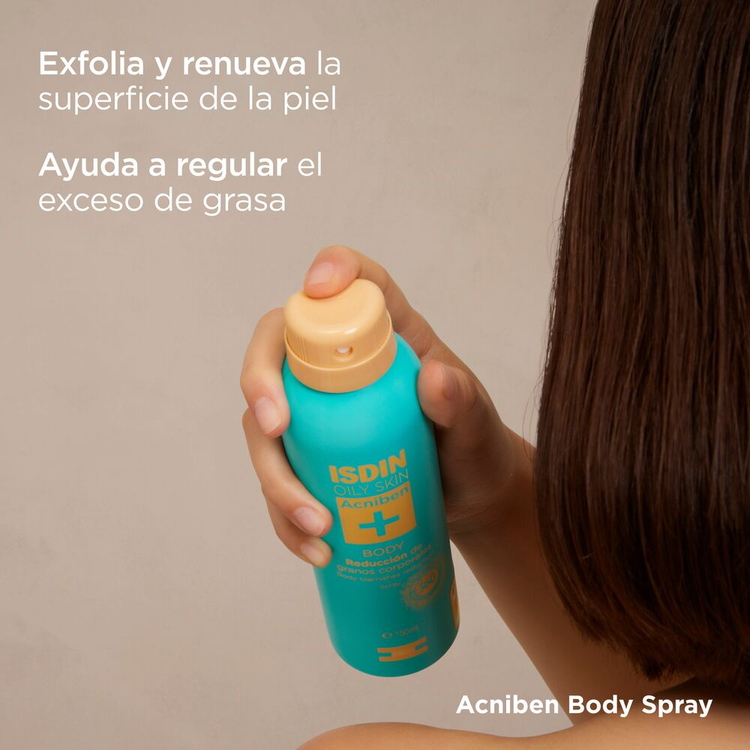 ISDIN Ureadin Peel Body - Spray Exfoliante Corporal, reductor de granos corporales