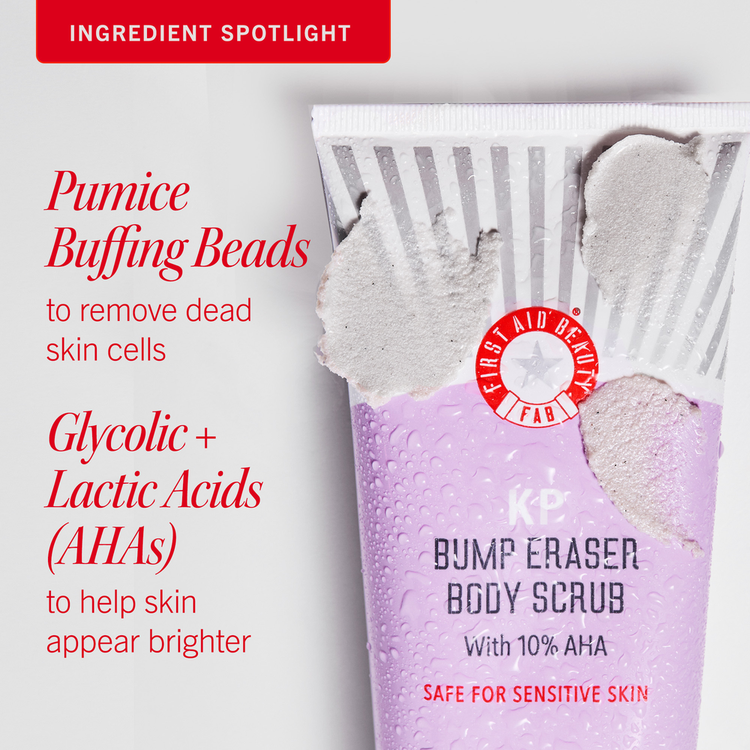 KP Bump Eraser - Exfoliante Corporal con AHA, anti-aspereza - 226 g