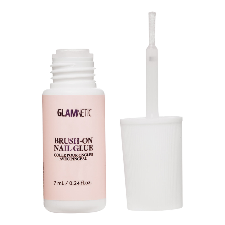 Brush-On Nail Glue - Pegamento para Uñas con Brocha, fórmula resistente al agua - Glamnetic