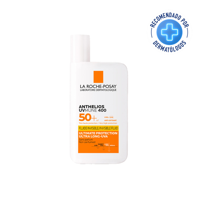 Anthelios UV Mune 400 - Protector Solar Facial, FPS 50+ - 50 ml