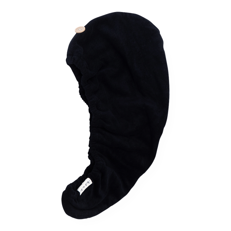 Kitsch Eco-Friendly - Toalla de Microfibra para Cabello, secado rápido - Black
