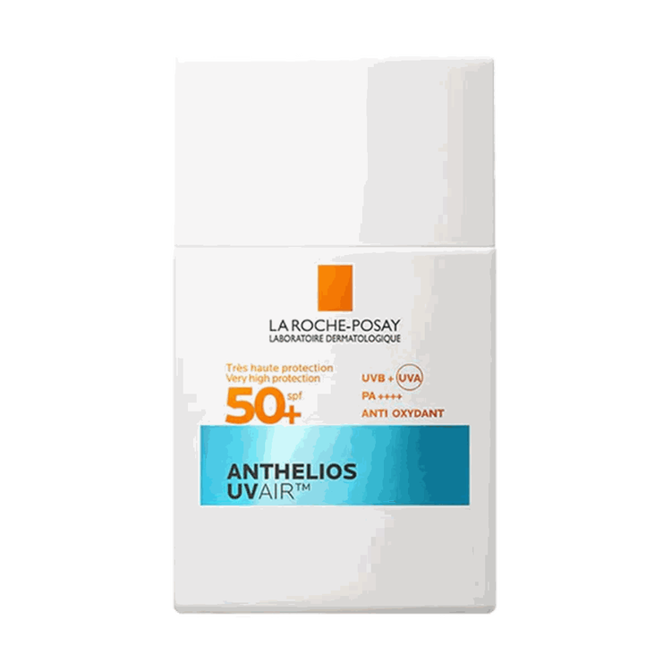 Anthelios UV Air FPS50+ - Fluido protector solar, invisible y de textura ligera, para piel sensible, mixta y grasa
