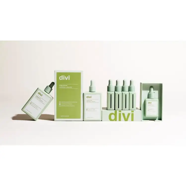 Divi - Sérum Capilar para Cuero Cabelludo, con cafeína y péptidos de cobre - 59 ml