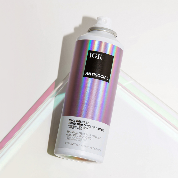 IGK Antisocial - Mascarilla Capilar en Seco, nutritiva sin enjuague - 142 g