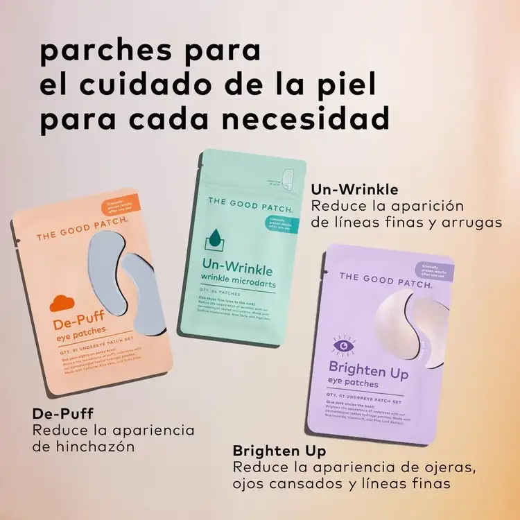 Brighten Up - Parche de Hidrogel para Contorno de Ojos, iluminador con vitamina C - Patch Set