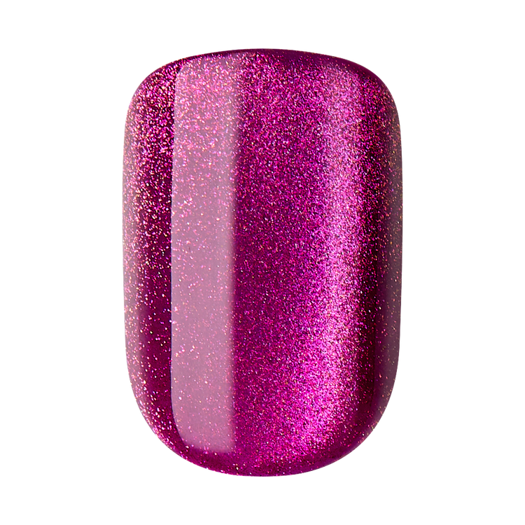 imPRESS Press-On Nails - Uñas Postizas sin Pegamento, corte squoval corto - Pink Short Squoval
