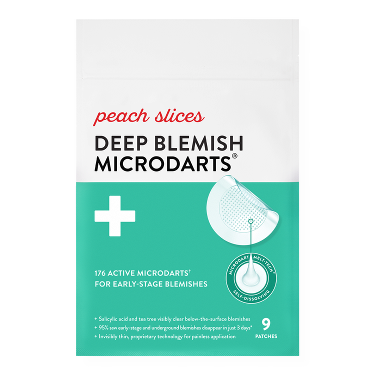 Deep Blemish Microdarts - Parches Microneedle para Imperfecciones, con ácido hialurónico y niacinamida - 9 piezas