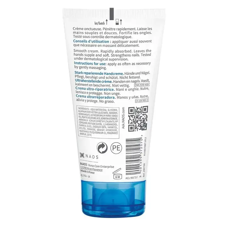 Atoderm - Crema de Manos y Uñas, reparadora y nutritiva - 50 ml