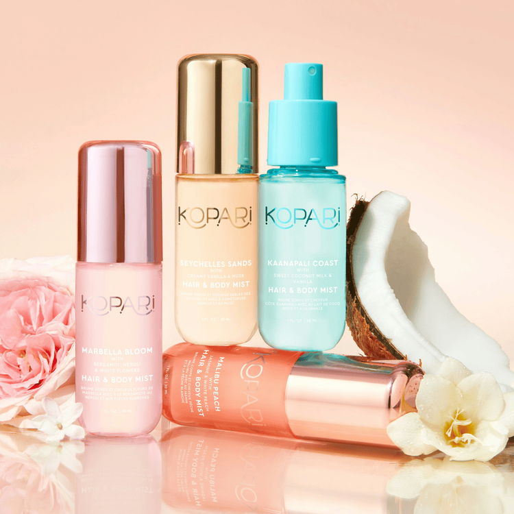 Scents Of Paradise - Mist Kit Cabello y Cuerpo, fragancia en bruma - Kopari