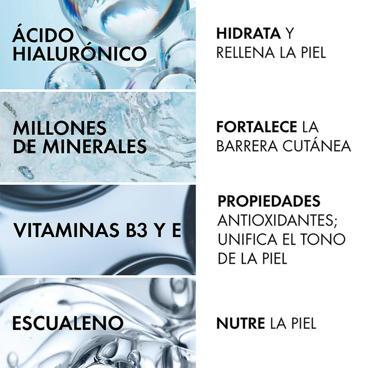 Minéral 89 - Crema Hidratante Potenciadora de Humedad, con agua termal volcánica y ácido hialurónico